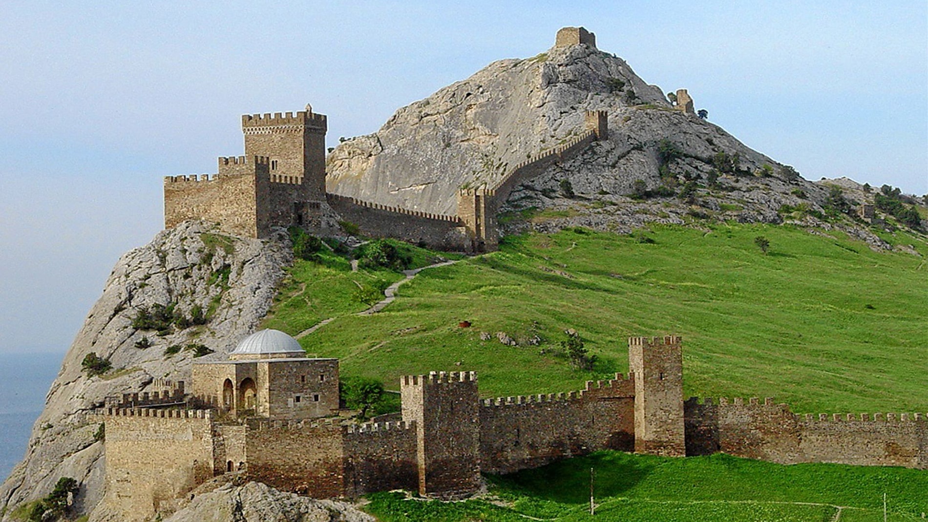 Крепость в судаке крым